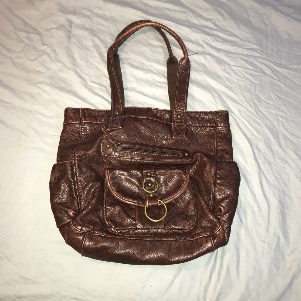 Leather bag 👜